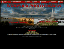 Tablet Screenshot of bordeauxphotopassion.fr